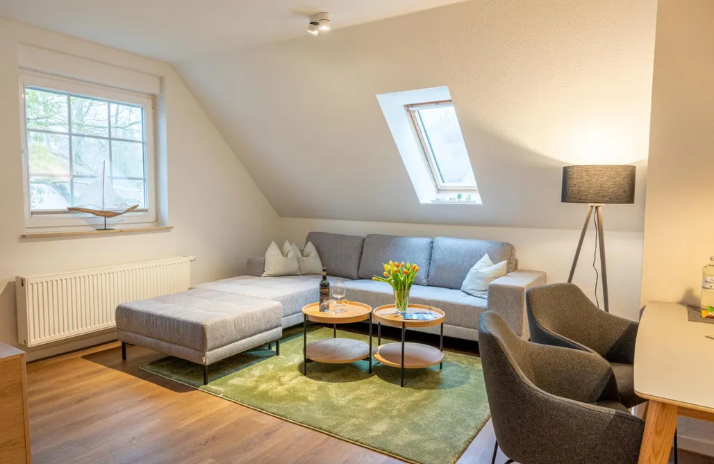 AlohaCamp Möve – das kleine, gemütliche Raumwunder im Dachgeschoss 3