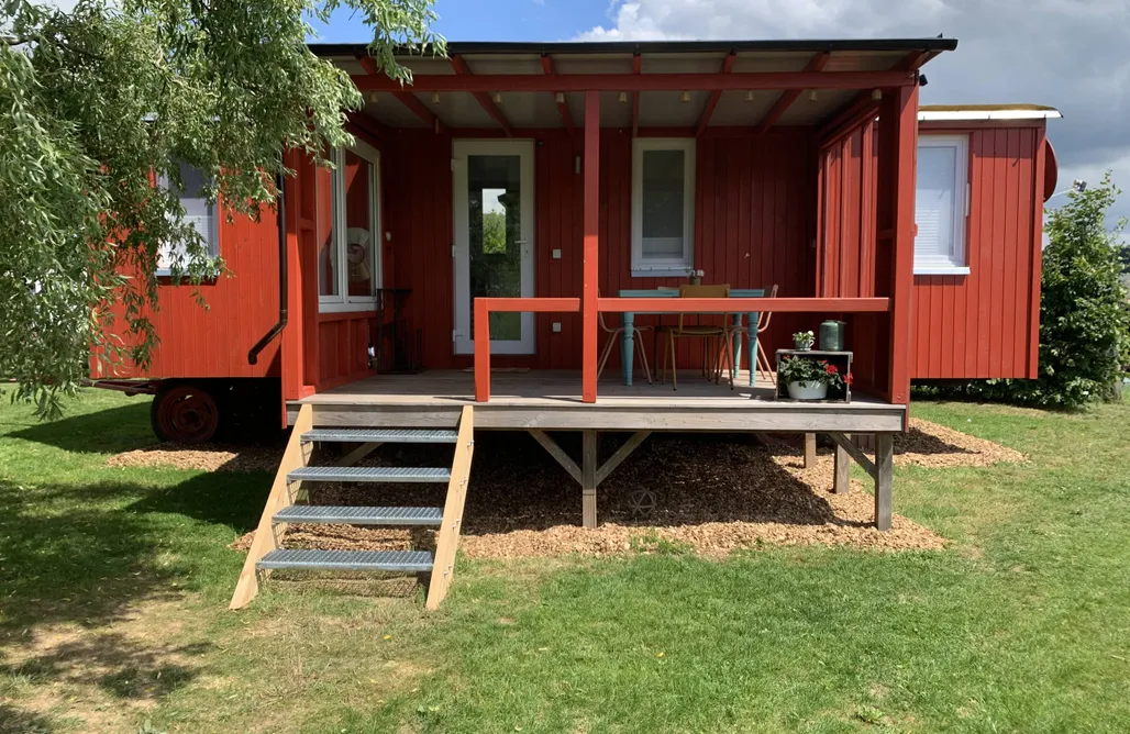 Natur pur im Tiny House im Grünen AlohaCamp