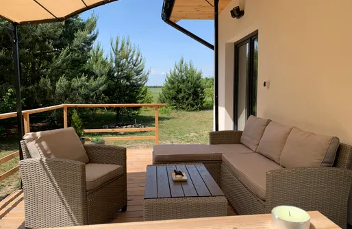 Zdjęcie obiektu Domek Wśród Pól z Balia Jacuzzi