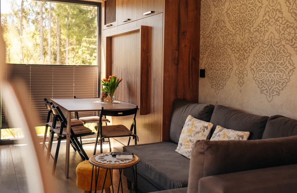 noclegi AlohaCamp Woodbox Istebna Jacuzzi + Sauna 5