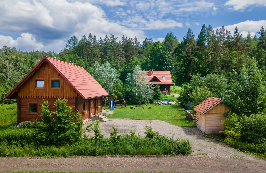 Domek W Lesie Nad Jeziorem Czadzie Sioło 2