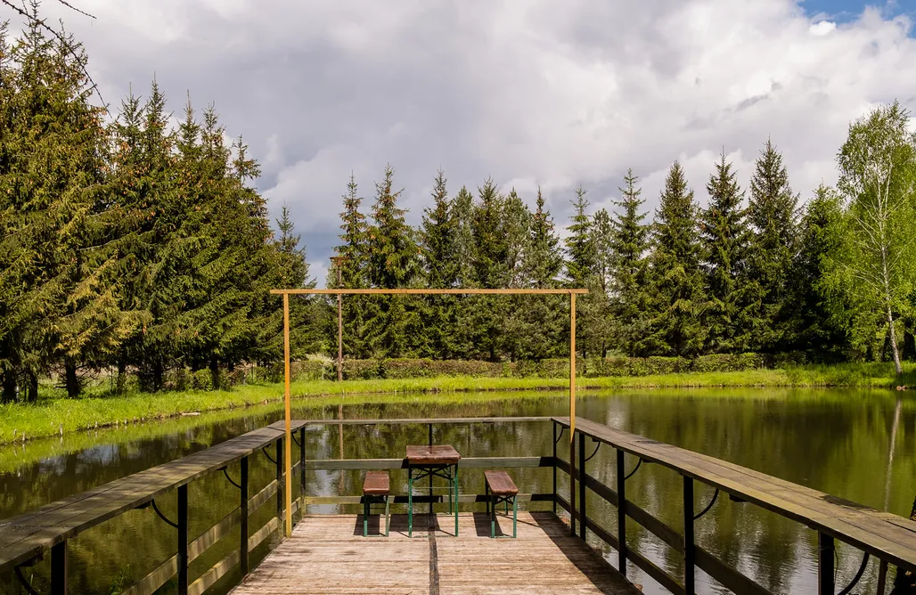 noclegi AlohaCamp Baciki Średnie 73 - Domek nad Stawami  4