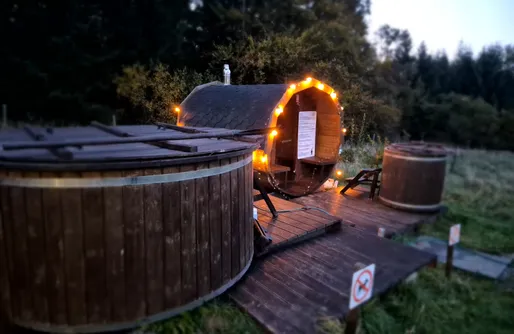 Zdjęcie obiektu Klimkówka pod Gwiazdami - domek z prywatnym jacuzzi