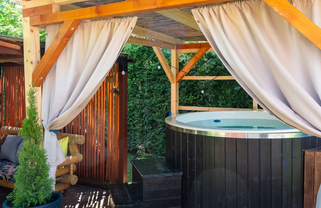 AlohaCamp Safari z prywatną gorącą balią  2