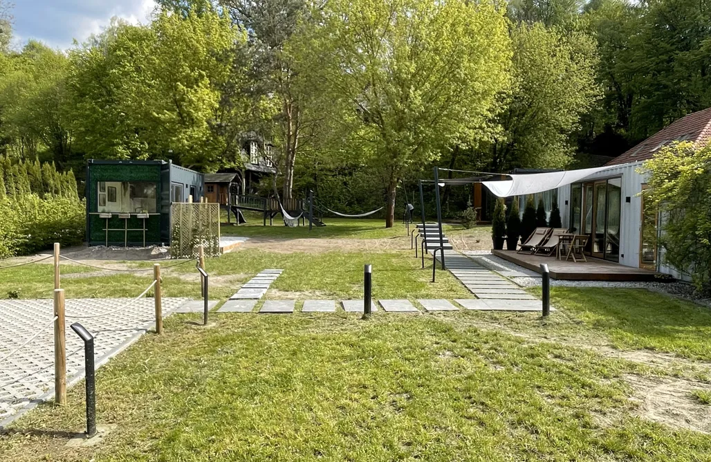 Glamping Nałęczów Kazielnik – Designerski nocleg w kontenerze wśród lessowych wąwozów 3