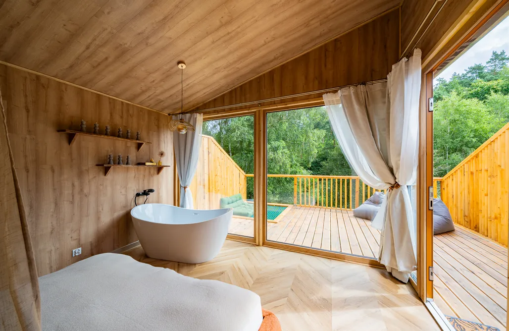 Alloggi AlohaCamp Domki na drzewie - Kołobrzeg - Sauna - PolanaGlamp 4