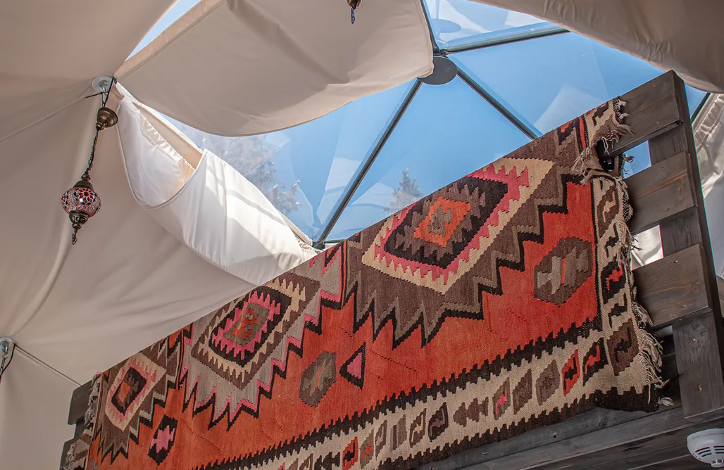 AlohaCamp Namiot Arabski (z balią/jacuzzi opalaną drewnem od 15.12)  2