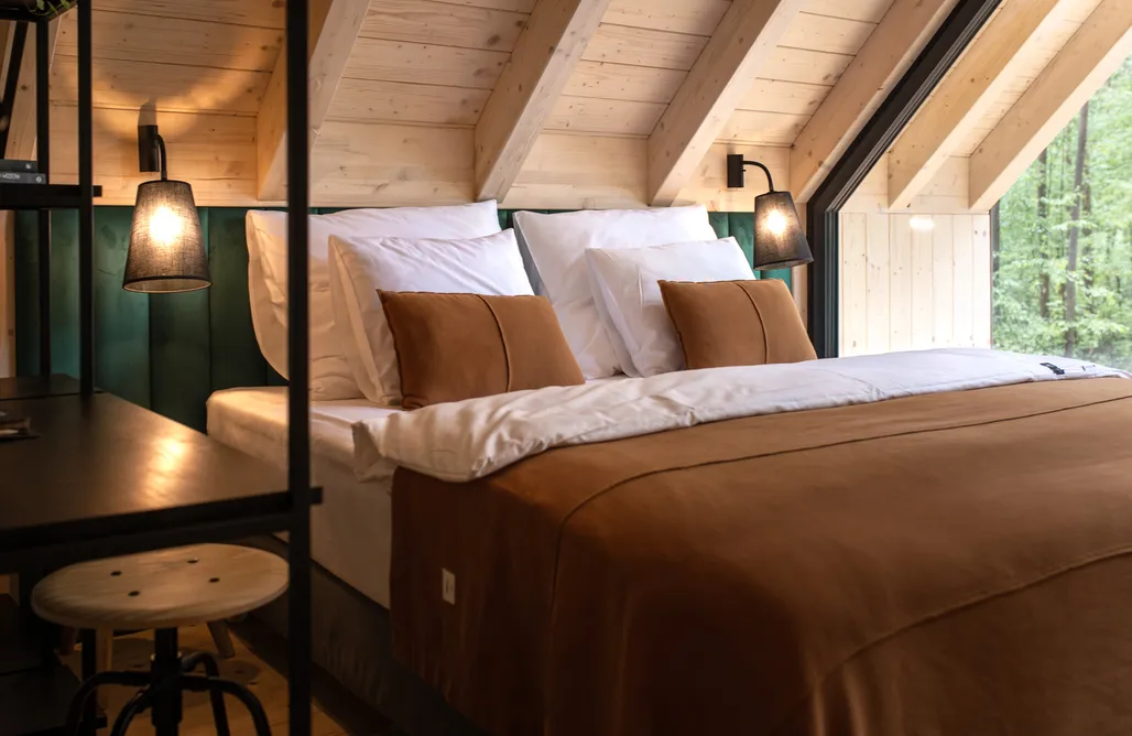 AlohaCamp Patoki. Dom i las. 2