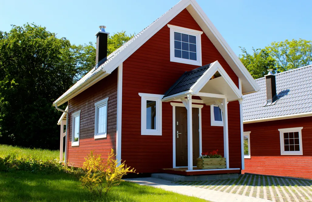 noclegi AlohaCamp Dom skandynawski na terenie Stadniny koni 5