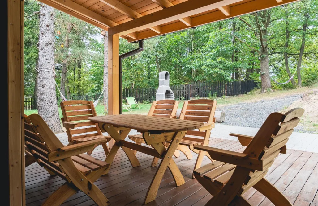 noclegi AlohaCamp Domek Pan Modrzew - ogrodzony teren Pet Friendly 4