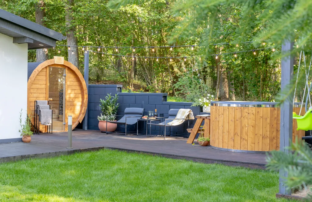 Krąg noclegi Kaszubski Reset - domek z sauną I balią 3