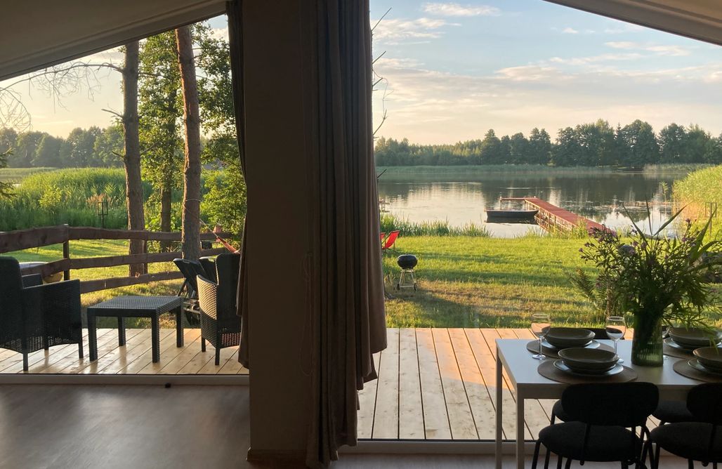 noclegi AlohaCamp Mazury Resort II - 15 m od jeziora 2