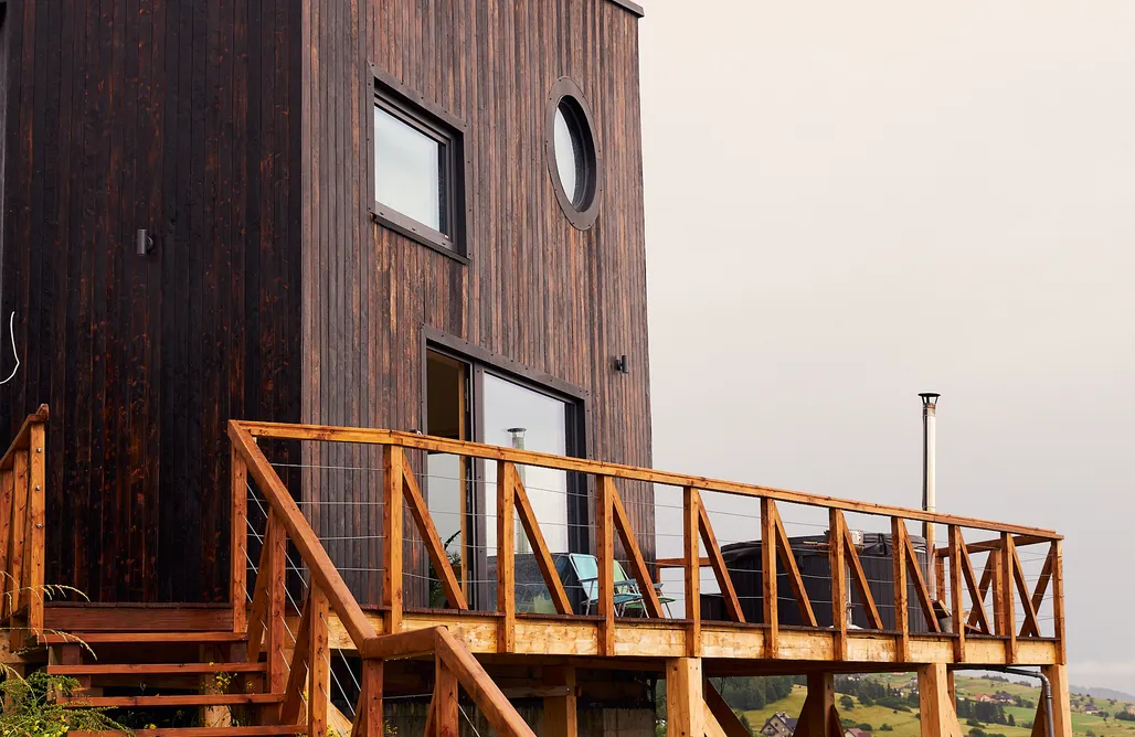 Obserwatorium - domek z widokiem na Tatry AlohaCamp
