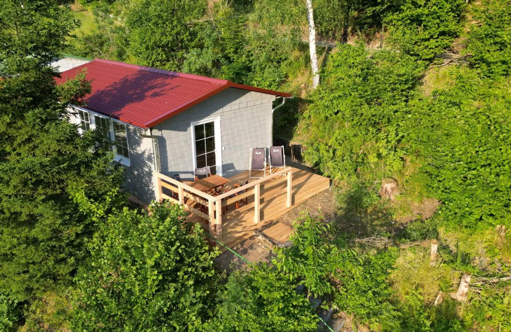 Chalet Ruhiges Ferienhaus mit Sauna 2