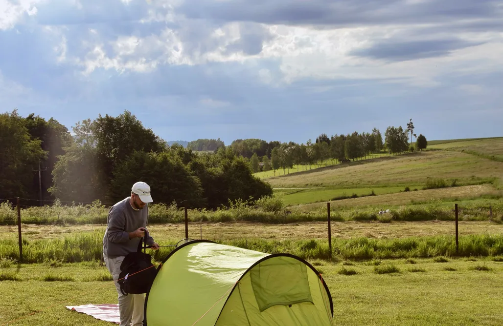 AlohaCamp Miejsce pod namiot (jeden) 1