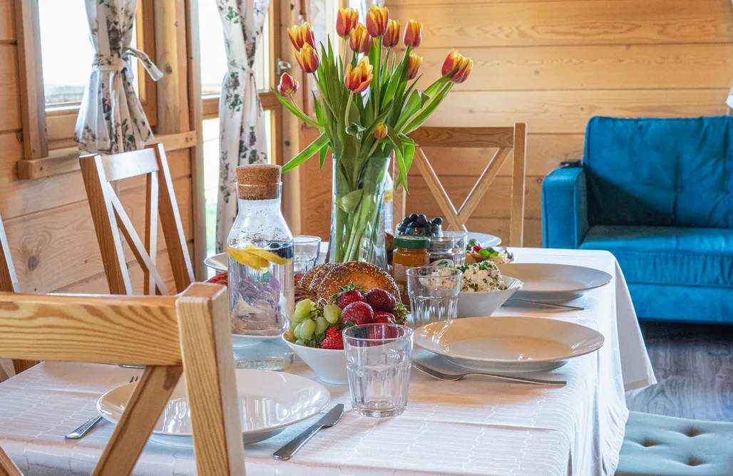 Unterkunft AlohaCamp Domki Zagroda - domki z bala z widokiem na Beskidy 1