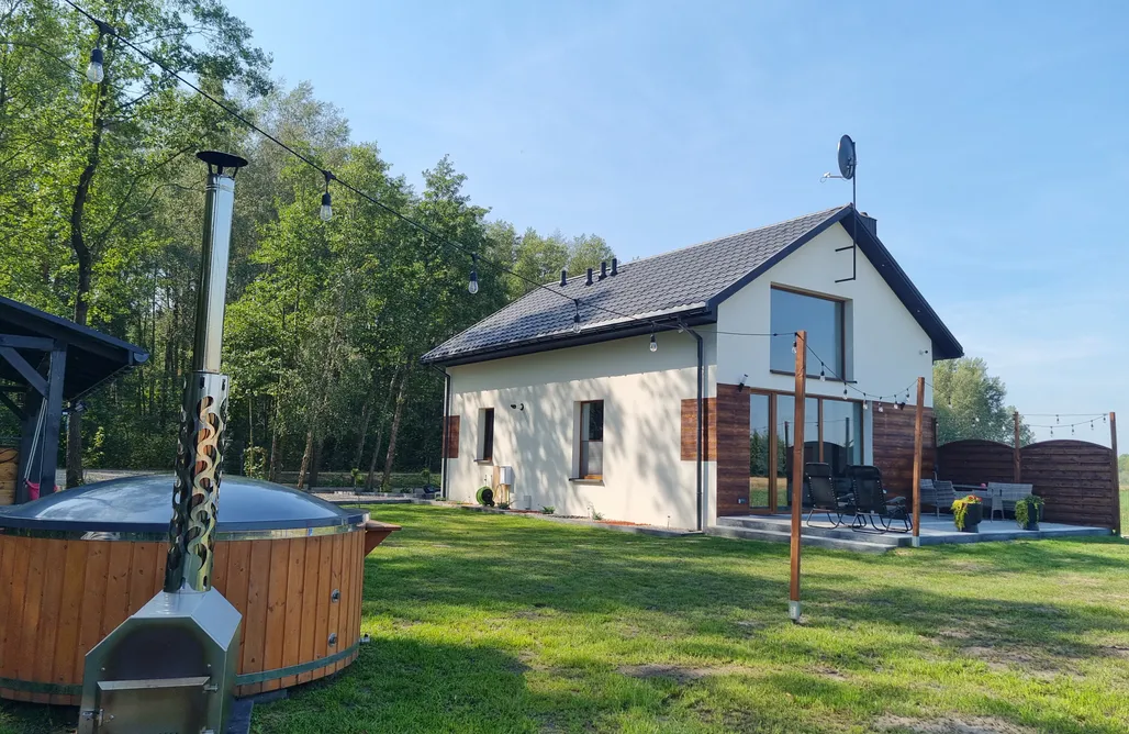 Polen Ferienhaus Mit Hund Przystanek Natura całoroczny domek na Podlasiu 2
