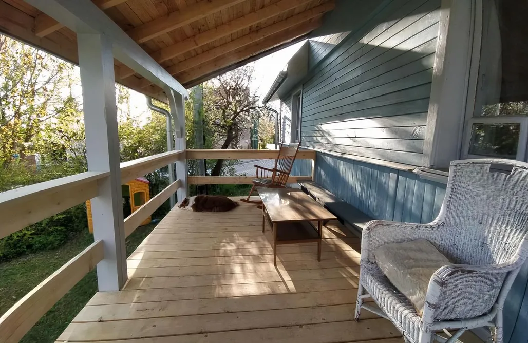 Unterkunft AlohaCamp MorzeLas niebieski domek 4