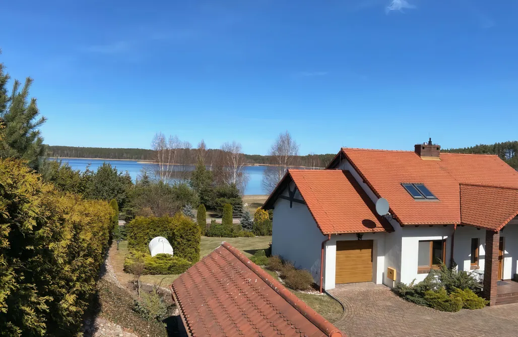 Swornegacie noclegi Dom u Zbyszka z prywatną plażą 2