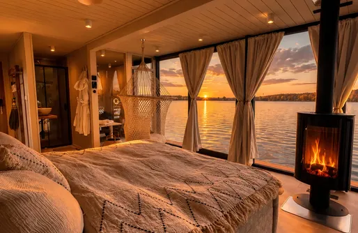 Zdjęcie obiektu Ekskluzywny Houseboat Bohéa - Czysta romantyka