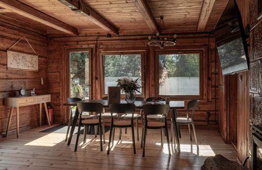 Imagen de Casa PolanaSłowikowa todo el año, piscina climatizada, jacuzzi, sauna, chimenea