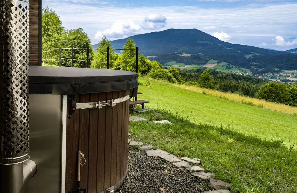 AlohaCamp Tiny house-Moon No. 1 z jacuzzi  1
