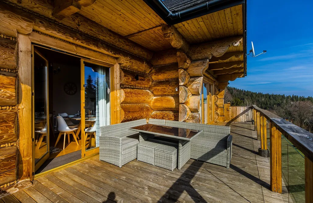 noclegi AlohaCamp Huba - Jezioro Czorsztyńskie - dom na szczycie góry 3