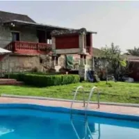 Brais propietario Alojamiento entero con piscina y jardín