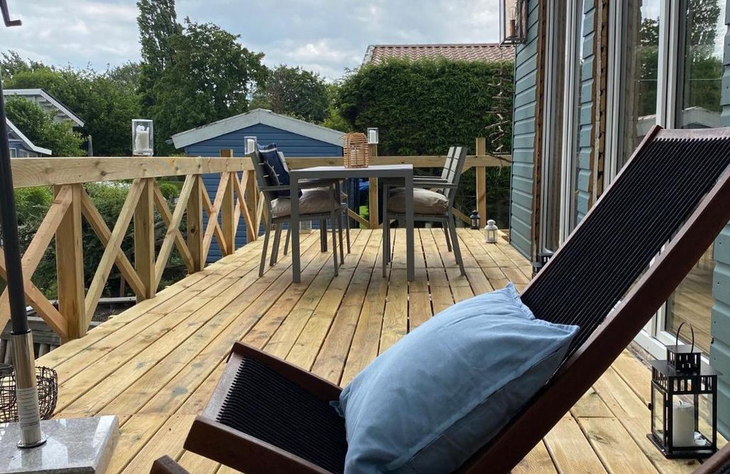 Hébergement AlohaCamp Ferienhaus Heinkens Hoek mit Steg und Ruderboot 5