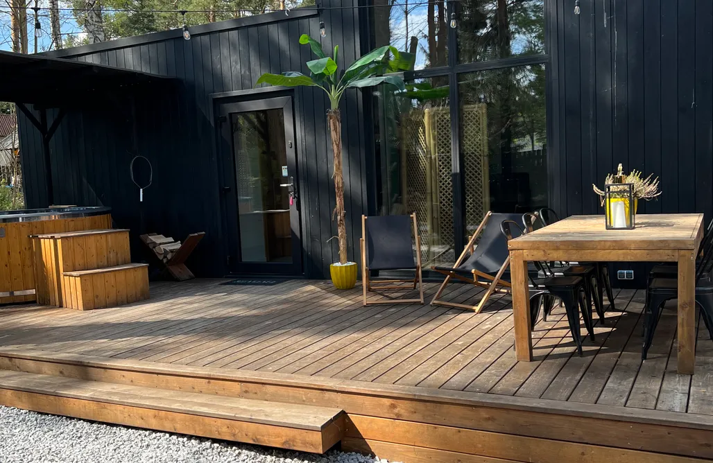 Glamping Nad Jeziorem Strefa relaksu Siemiany 2
