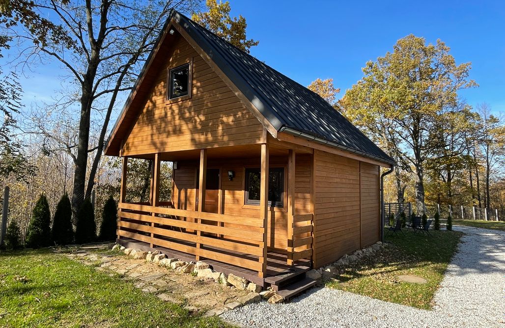 noclegi AlohaCamp Drewniany Domek w Marczycach 3