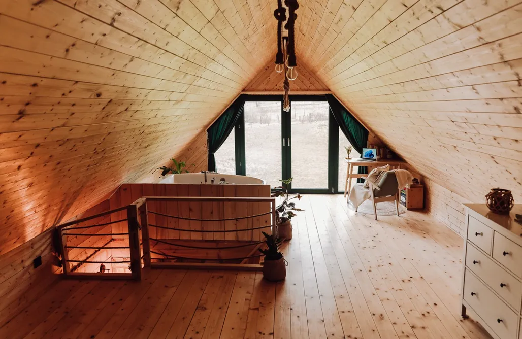 AlohaCamp Maciejówka Drewniana chatka na wyłączność 2