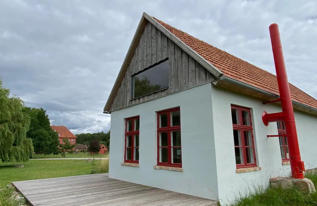 Ferienhaus Nordsee mit Hund Mecklenburger ParkLand - Projektraum Obst & Sterne 1