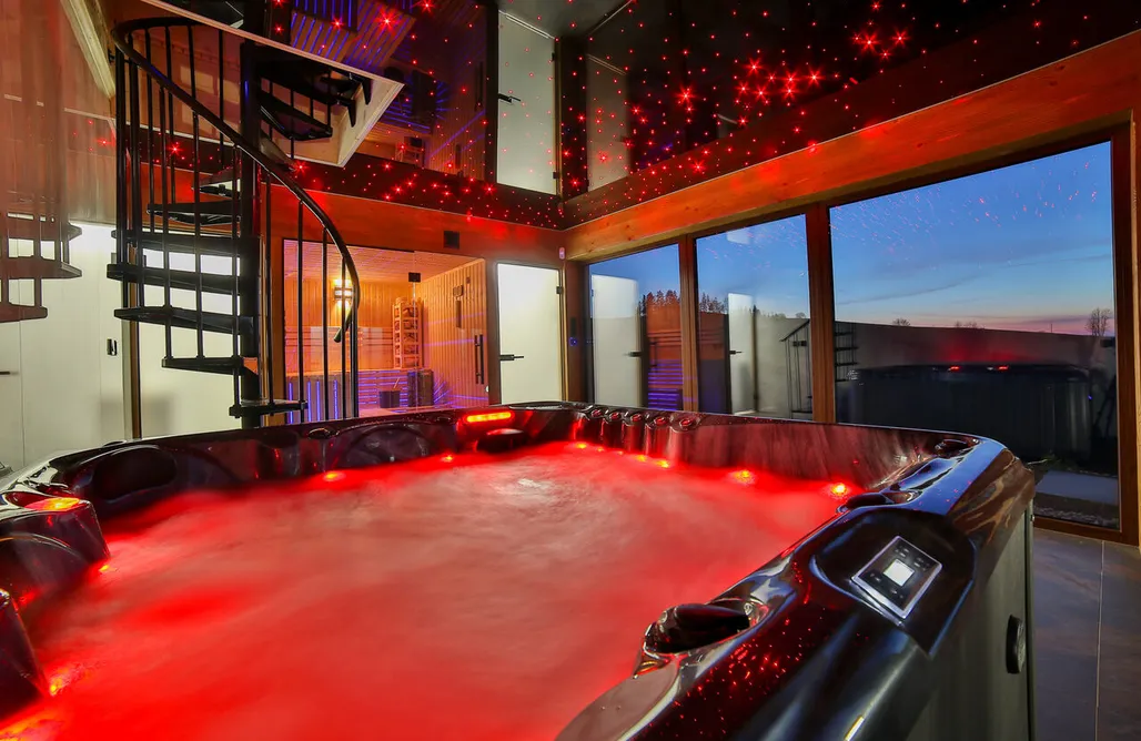 Weekend Polen Maciejowe Wzgórze Jacuzzi Hottub Sauna Zoutwaterzoutmijn 3