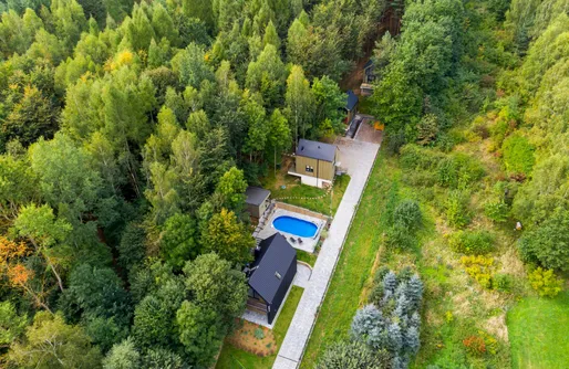 Zdjęcie obiektu Wzgórza Kunowskie - domy na wynajem z basenem, baliami i saunami