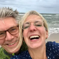 Karin & Felix host Ferienhaus-Nordseebirke