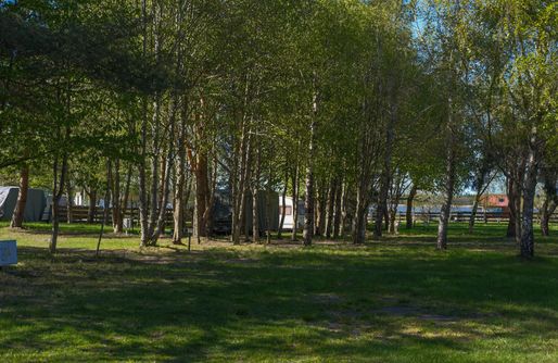 Zdjęcie obiektu Miejsce kamperowe i namiotowe - spokojny kemping nad jeziorem Sarbsko