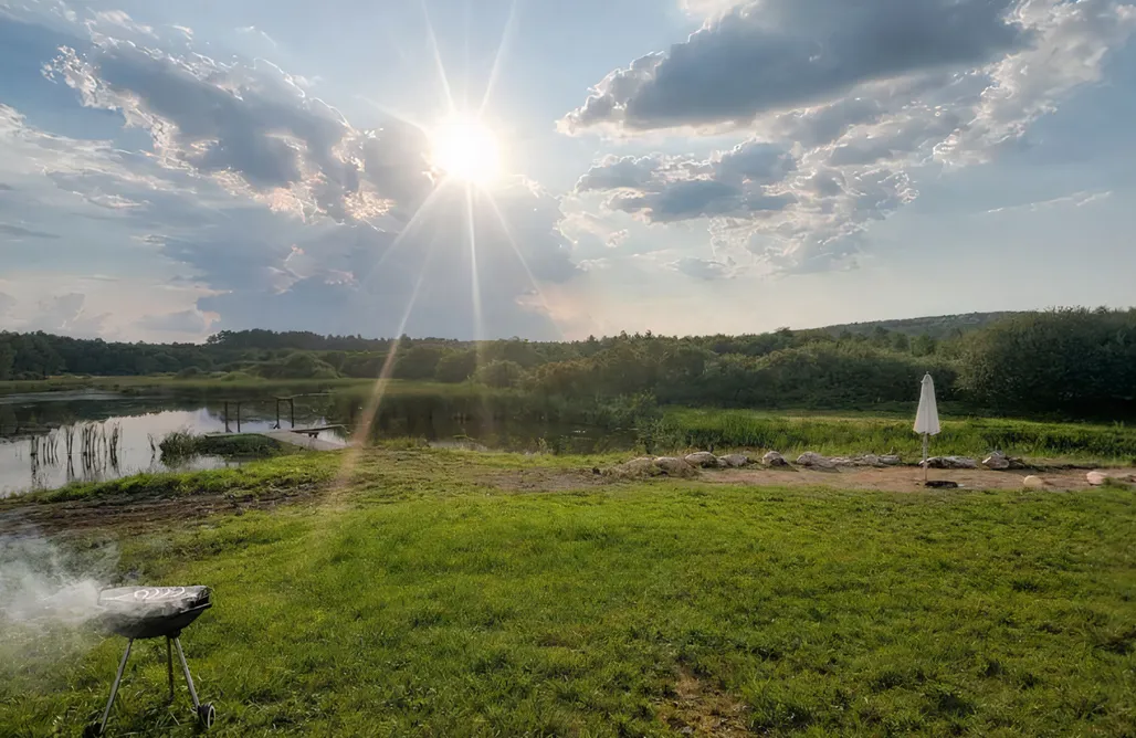 hebergement AlohaCamp Domek przy Stawie 5