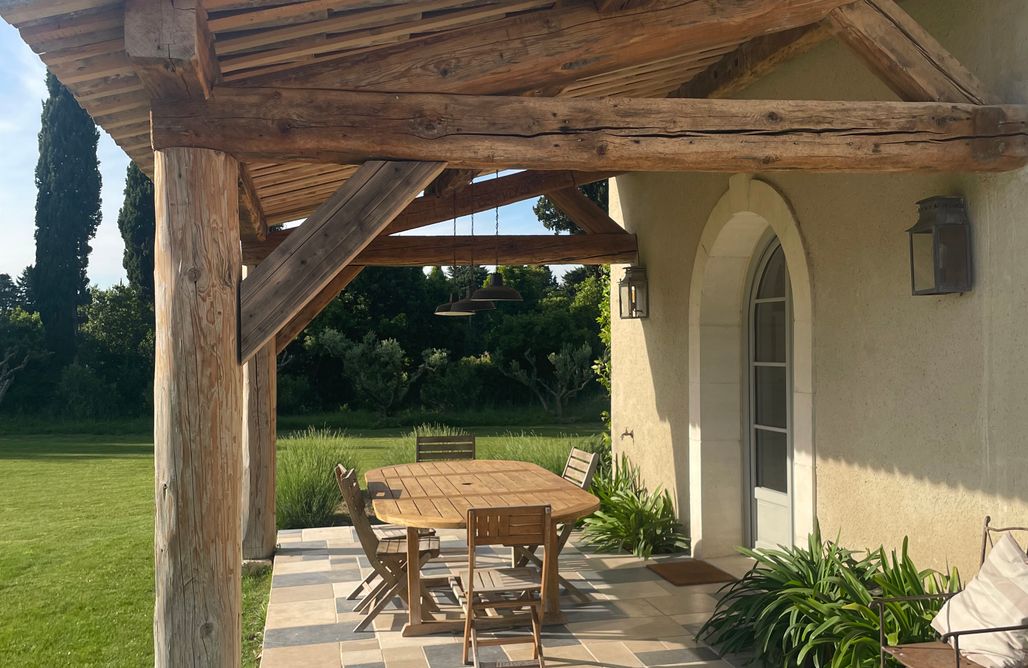 Glamping Hiszpania Klimatyzowany mas z urokiem-basen 17 m-St Remy 3 km 3