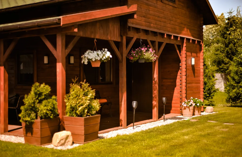 alojamientos AlohaCamp Uroczy domek z jacuzzi w środku lasu 5