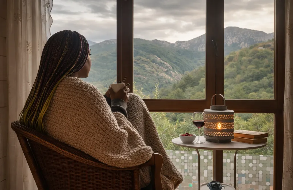 AlohaCamp Carbayu, jacuzzi, vistas espectaculares, barbacoa y chimenea 2