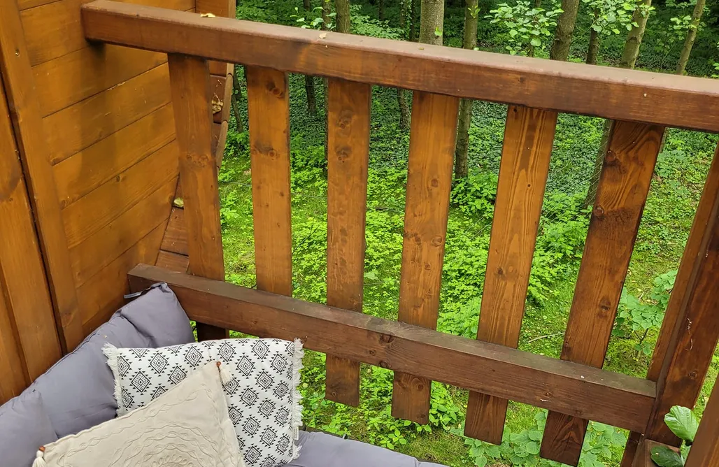 noclegi AlohaCamp Leśne Spanie Glamping domek na drzewie  4