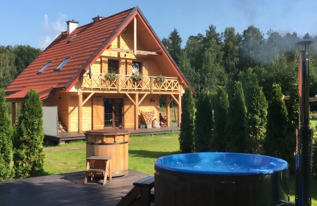 Domek Nad Morzem Z Basenem 🌊 Wypoczynek u Sebka - domki Gulbity cały obiekt 2