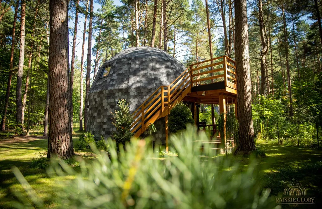 Huta Różaniecka Domki Rajskie Globy  2