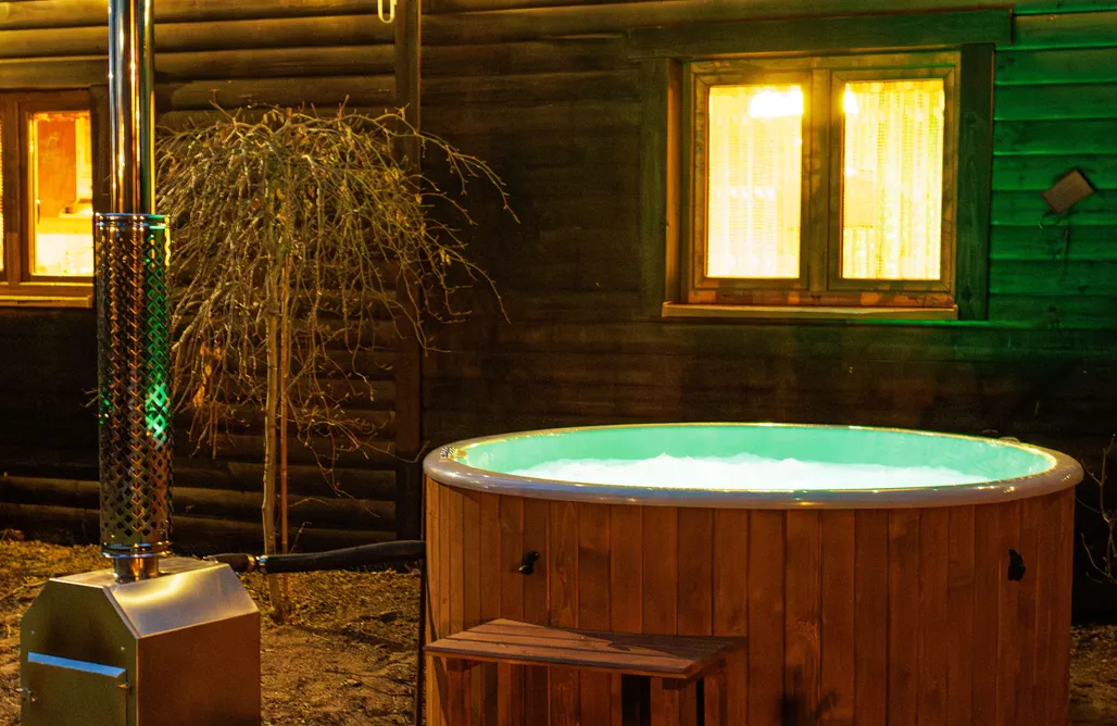 Silvester Kurztrip Hortensja – Twój azyl z balią, ogniskiem i naturą w tle  3