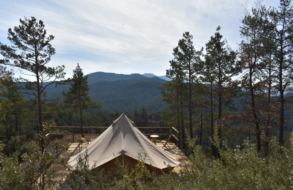 Camping Barcelona Xuriguera Bell Tent 1