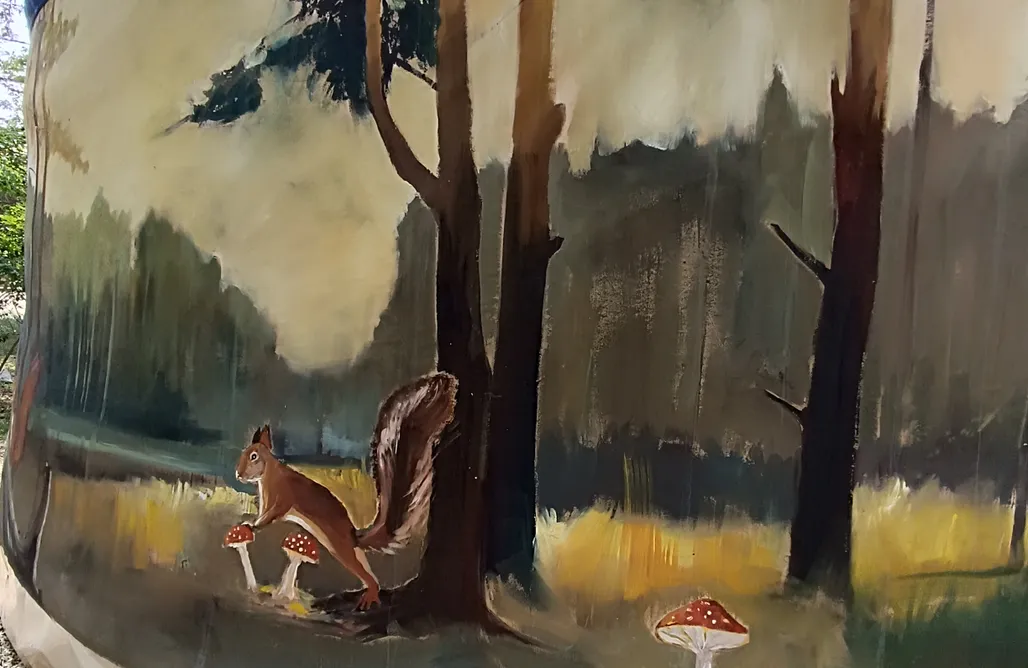 AlohaCamp Jurta w Lesie 1