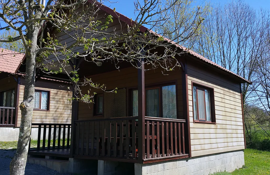Unterkunft AlohaCamp La soleia d'Oix - Bungalows (Cabañas) 5