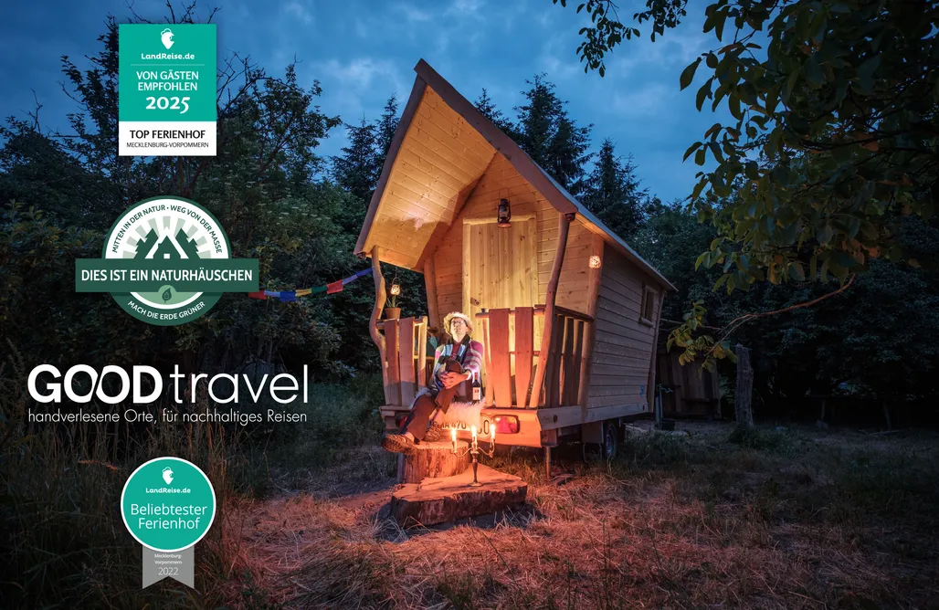 AlohaCamp Walnussnest – Tiny House im Grünen (1-2 Pers) 2
