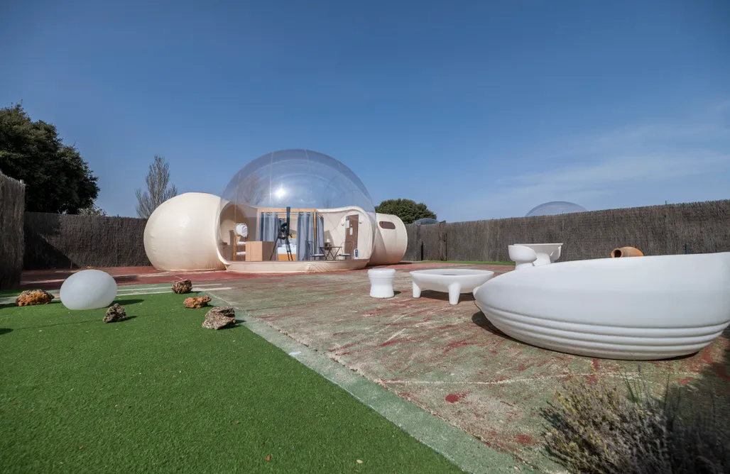 AlohaCamp KEPLER burbuja  baño interior 3